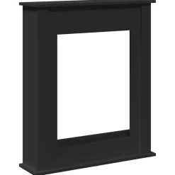 Best vidaXL Spiselkrans 75x20x87,5 cm konstruerat trä Svart