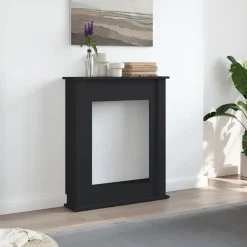 Best vidaXL Spiselkrans 75x20x87,5 cm konstruerat trä Svart