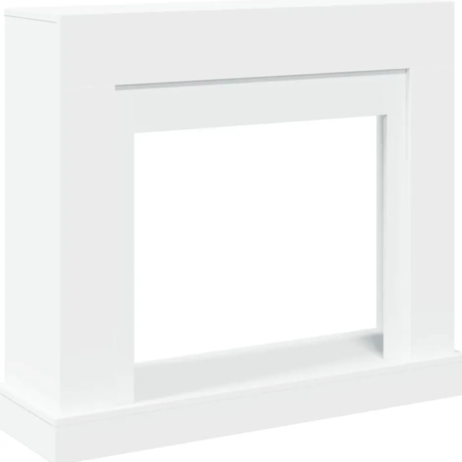Outlet vidaXL Spiselkrans 100x30x87,5 cm konstruerat trä Vit