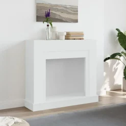 Outlet vidaXL Spiselkrans 100x30x87,5 cm konstruerat trä Vit