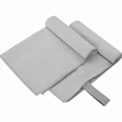vidaXL Sporthanddukar 2 pcs Grå 50 x 30 cm Polyester och polyamid