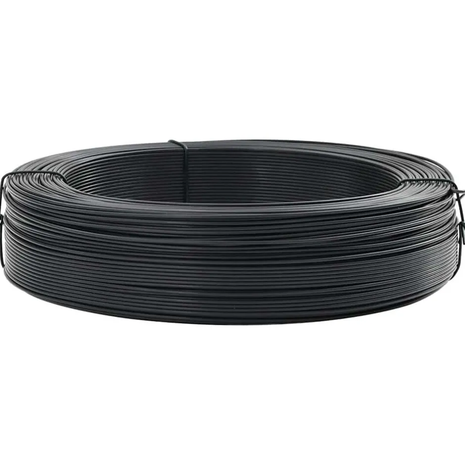 Clearance vidaXL Stagtråd 250 m 0,9/1,4 mm stål Antracit