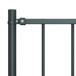 Online vidaXL Staketpanel Woerden med stolpar stål 1,7x0,75 m Antracit