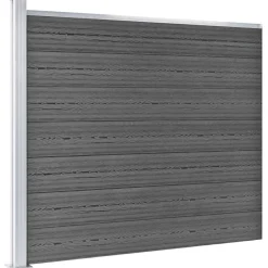 Sale vidaXL Staketpaneler WPC 872x146 cm Svart
