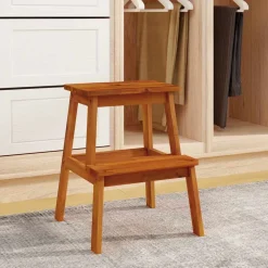 vidaXL Stegpall 40x38x50 cm massivt akaciaträ