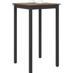 vidaXL Stående Barbord Konstruerat trä