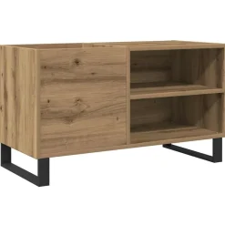 vidaXL Stereobänk artisan ek 84,5x38x48 cm konstruerat trä