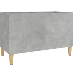 vidaXL Stereobänk betonggrå 74,5x38x48 cm konstruerat trä