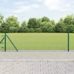 Discount vidaXL Stängselstolpe Grön