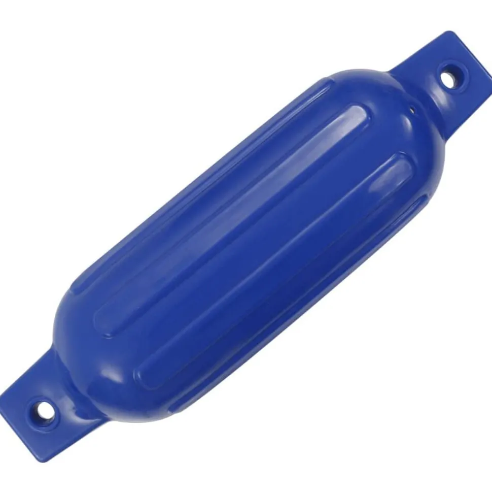 vidaXL Stötfångare för båt 4 st blå 41x11,5 cm PVC