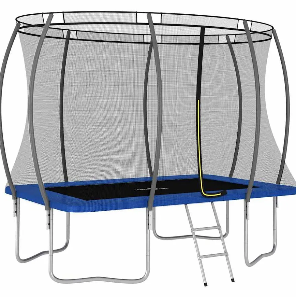 vidaXL Studsmatta rektangulär 274x183x76 cm 150 kg