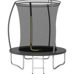 vidaXL Studsmatta rund 183x52 cm 80 kg