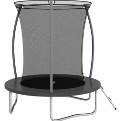 vidaXL Studsmatta rund 183x52 cm 80 kg