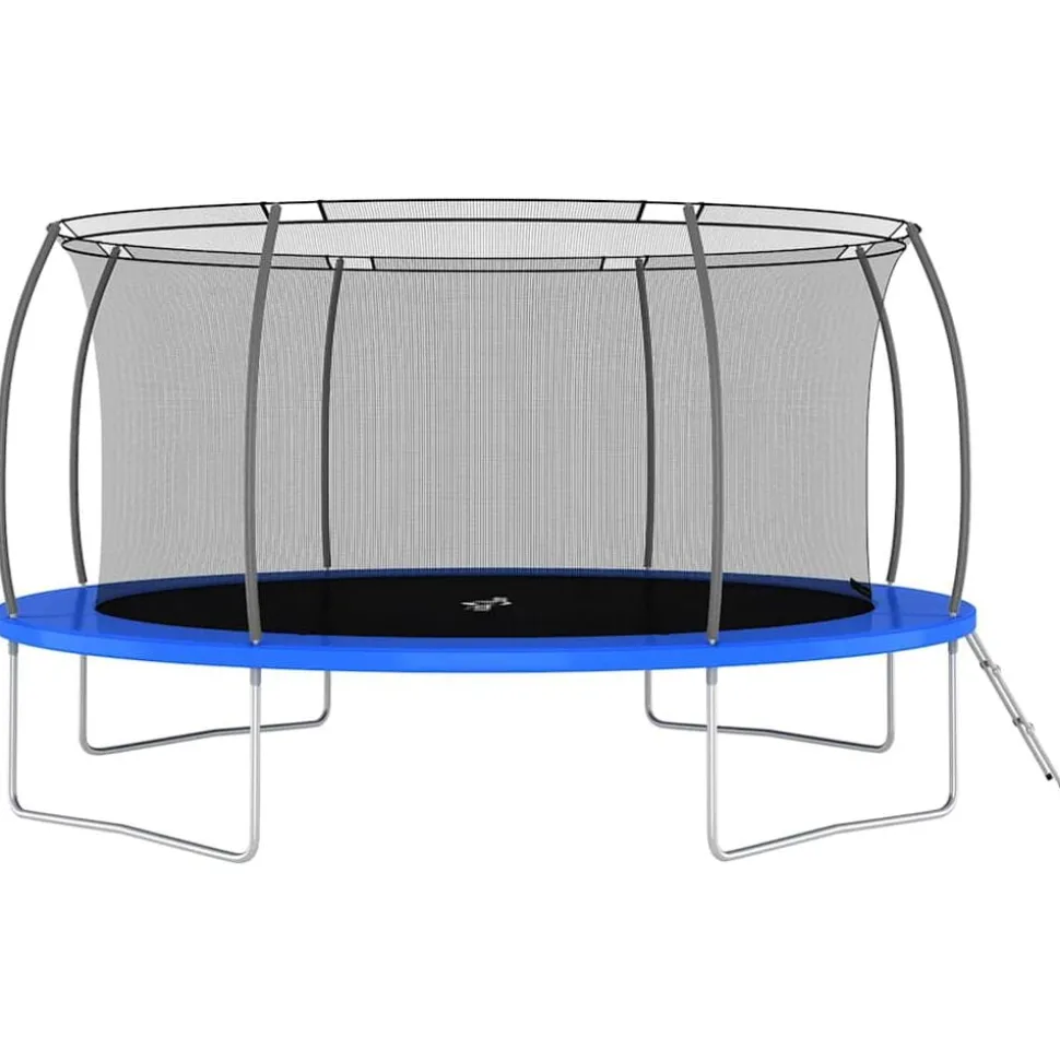 vidaXL Studsmatta rund 460x80 cm 150 kg