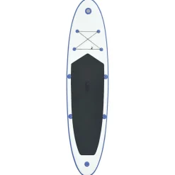 vidaXL SUP surfingbräda uppblåsbar blå och vit