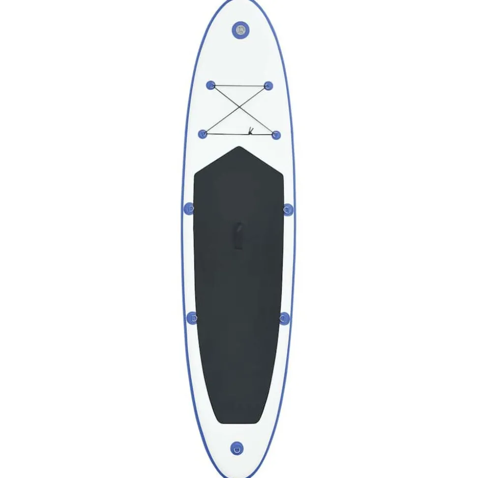 vidaXL SUP surfingbräda uppblåsbar blå och vit
