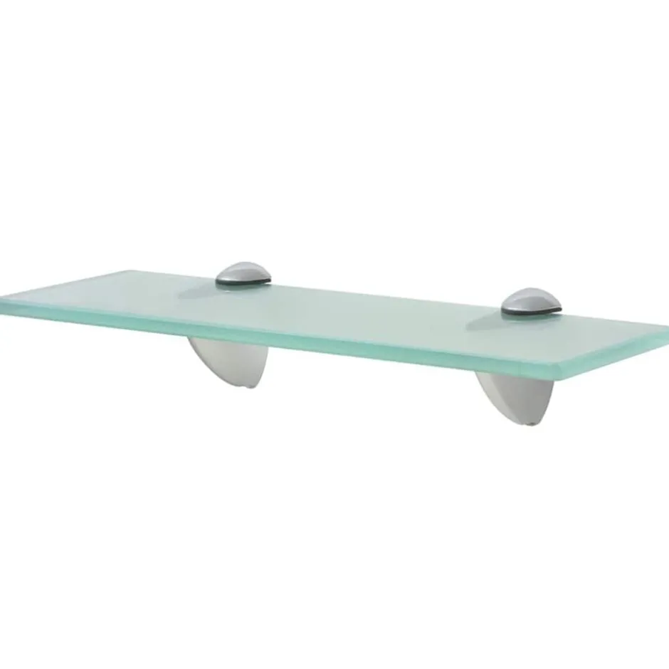 Discount vidaXL Svävande hylla glas 30x20 cm 8 mm Transparent