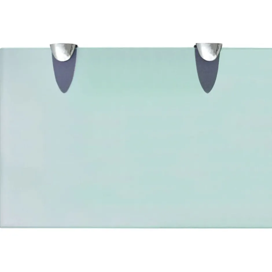 Discount vidaXL Svävande hylla glas 30x20 cm 8 mm Transparent