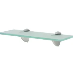 Best vidaXL Svävande hylla glas 30x10 cm 8 mm Transparent