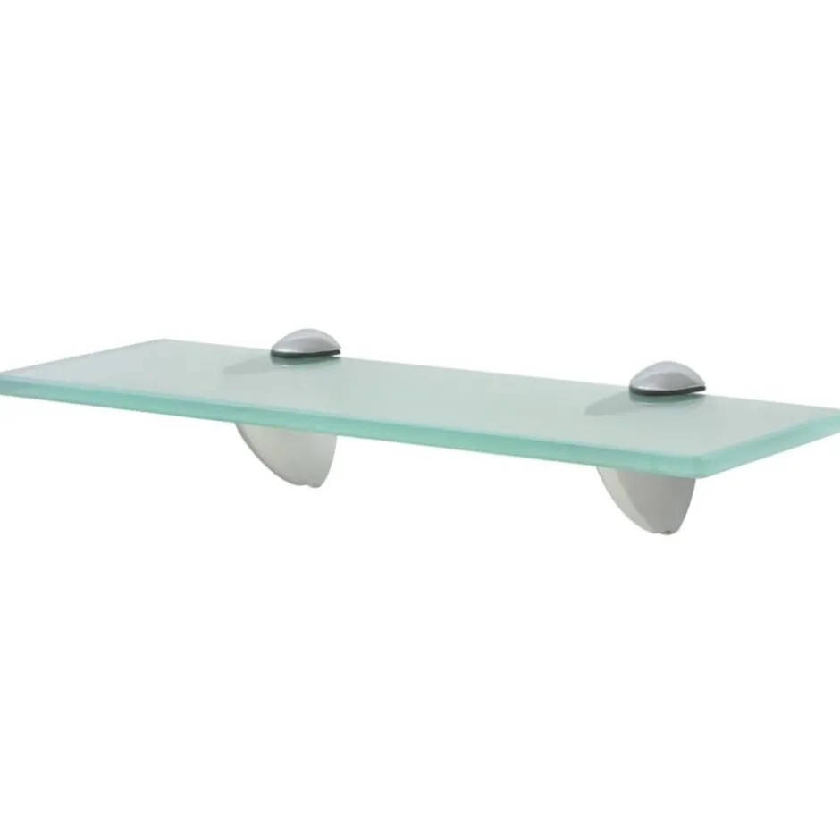 Best vidaXL Svävande hylla glas 30x10 cm 8 mm Transparent