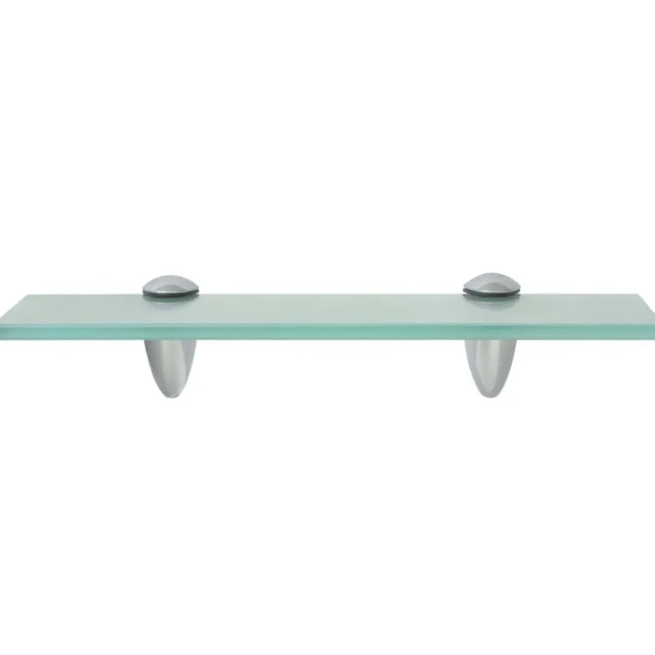 Best vidaXL Svävande hylla glas 30x10 cm 8 mm Transparent