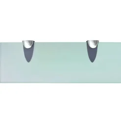 Best vidaXL Svävande hylla glas 30x10 cm 8 mm Transparent