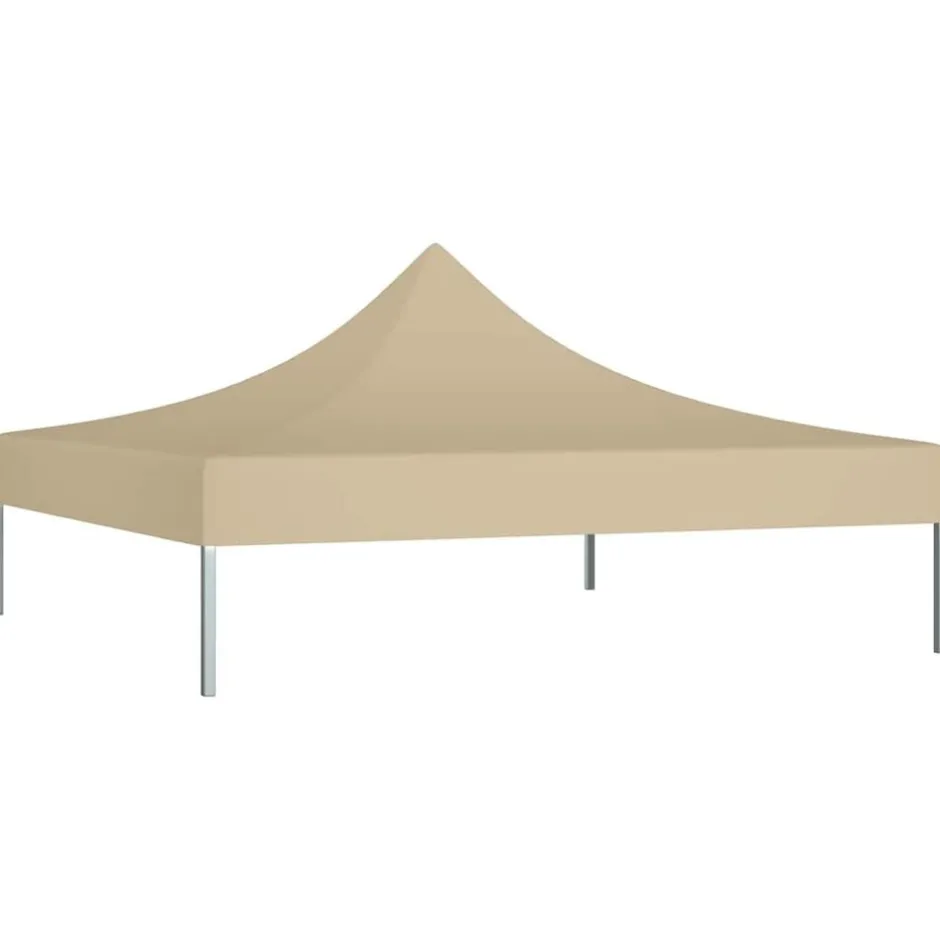 Outlet vidaXL Tak till partytält 3x3 m 270 g/m² Beige