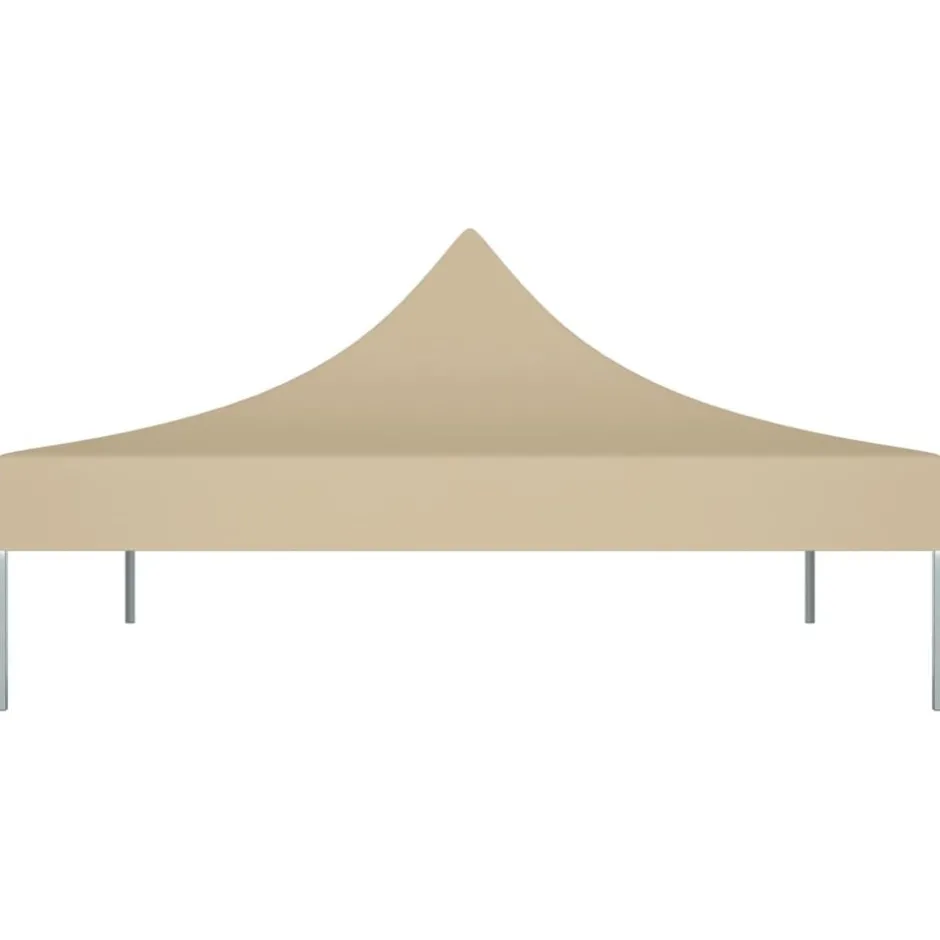 Outlet vidaXL Tak till partytält 3x3 m 270 g/m² Beige