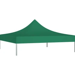 vidaXL Tak till partytält 3x3 m grön 270 g/m²