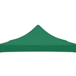 vidaXL Tak till partytält 3x3 m grön 270 g/m²