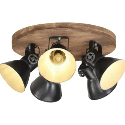 Discount vidaXL Taklampa 25 W 50x50x25 cm E27 Svart