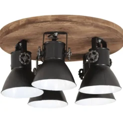 Discount vidaXL Taklampa 25 W 50x50x25 cm E27 Svart