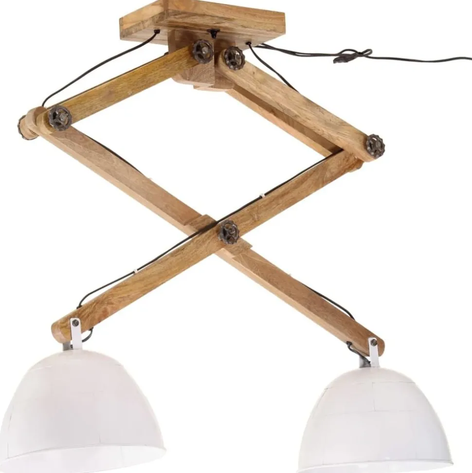 vidaXL Taklampa 25 W vit 29x18x85 cm E27
