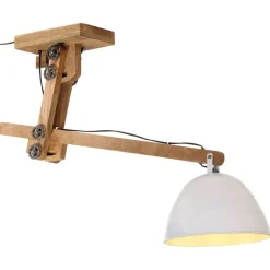 vidaXL Taklampa 25 W vit 105x30x65-108 cm E27
