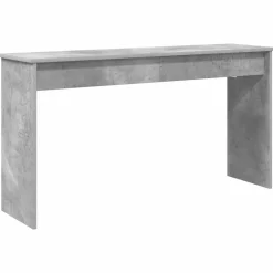 Outlet vidaXL Tangentbord Ställ 120 x 32 x 64 cm Konstruerat trä Betonggrå