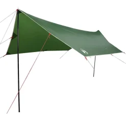 vidaXL Tarp grön 460x305x210 cm vattentät