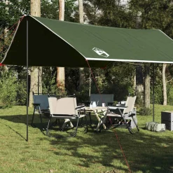 vidaXL Tarp grön 430x380x210 cm vattentät
