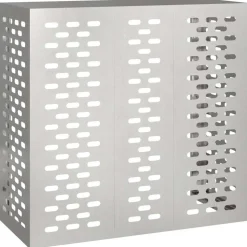 vidaXL Täckning för Luftkonditionering Silver 110 x 50 x 105 cm