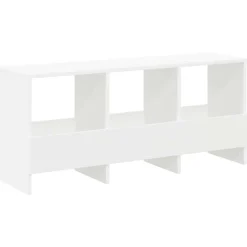 Clearance vidaXL Tidningshylla 102 x 30 x 45 cm Vit