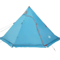 Clearance vidaXL Tipi-tält 5 personer vattentätt Blå