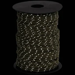 Hot vidaXL Tältlina med reflekterande remsor och fästen 50 m 3 mm Grön