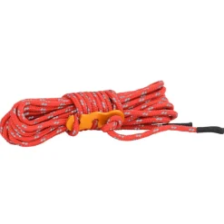 Discount vidaXL Tältlinor med reflekterande remsor och fästen 8 st 4 m 4 mm Röd