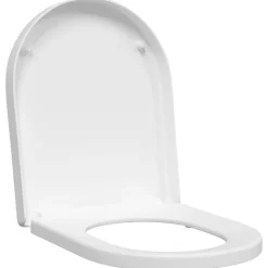 vidaXL Toalettstol Justerbar Vit 48 x 36,5 x 4,5 cm Polypropylen