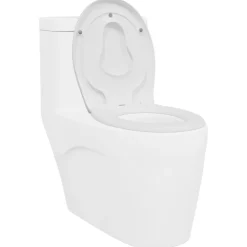 Best vidaXL Toalettstol 47 x 37 x 4 cm Duroplast Vit