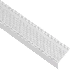 vidaXL Trappnäsor i L-form 15 st aluminium 90 cm silver