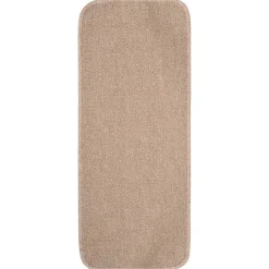 vidaXL Trappstegsmattor halkfri 15 st 60x25 cm beige rektangulär