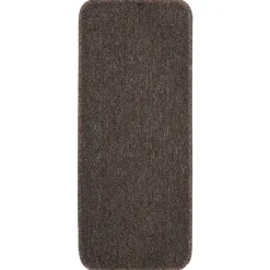 vidaXL Trappstegsmattor halkfri 15 st 60x25 cm brun rektangulär