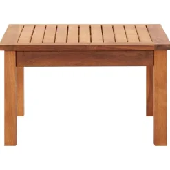 Hot vidaXL Trädgårdsbord 60x60x36 cm massivt akaciaträ Brun
