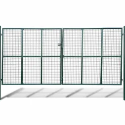 vidaXL Trädgårdsgrind i nät 400x175 cm
