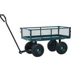 Clearance vidaXL Trädgårdsvagn 250 kg Grön